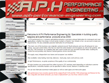 Tablet Screenshot of aph-performance-engineering.com